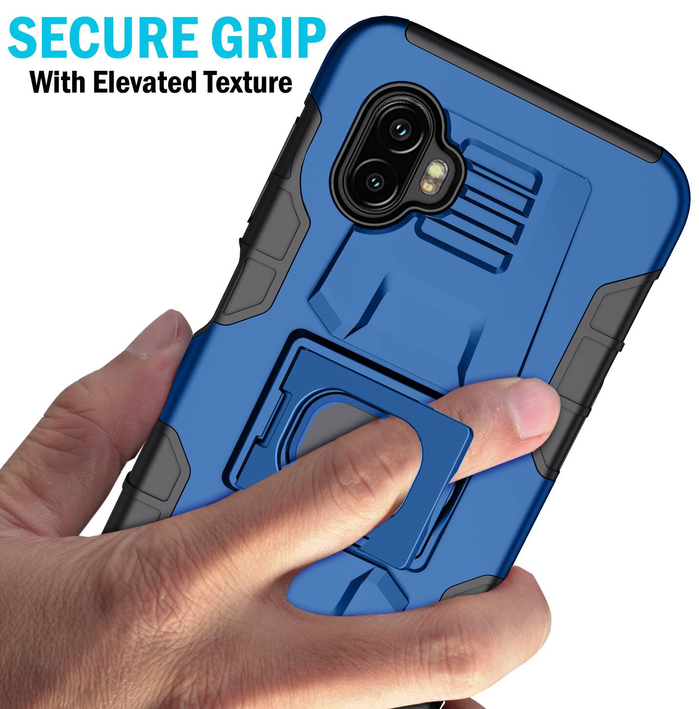SECURE GRIP  
With Elevated Texture