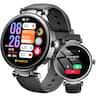 TOZO - Smartwatch for Men Women,AMOLED Screen,10-Day Battery,100+ Sport Mode,Health Tracker,Calls/Text,Waterproof,iOS/Android - Black - (2026)