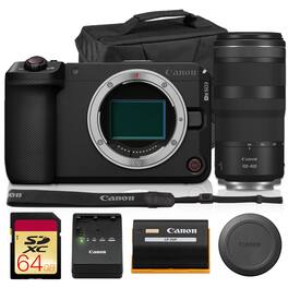 Canon - EOS R6 V Mirrorless Camera with 100-400mm Lens Bundle