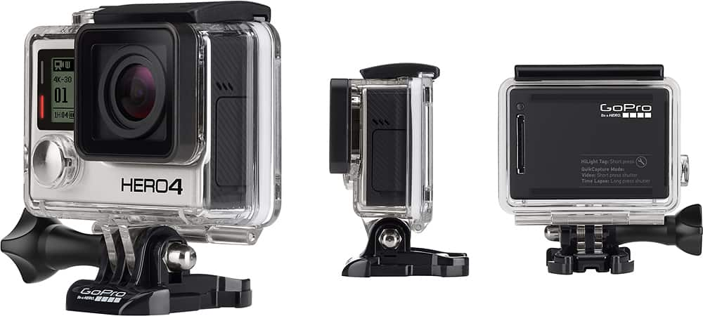 Best Buy: GoPro HERO4 Black 4K Action Camera Black GoPro HERO4 Black