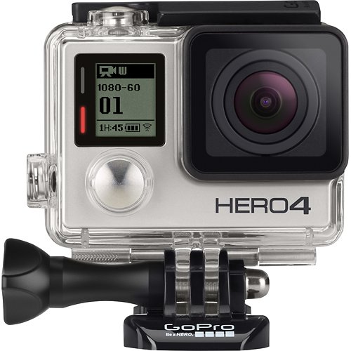 GoPro - HERO4 Silver Action Camera - Angle