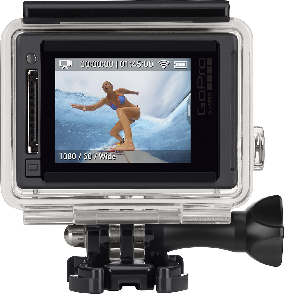 Best Buy: GoPro HERO4 Silver Action Camera Silver GoPro HERO4 Silver