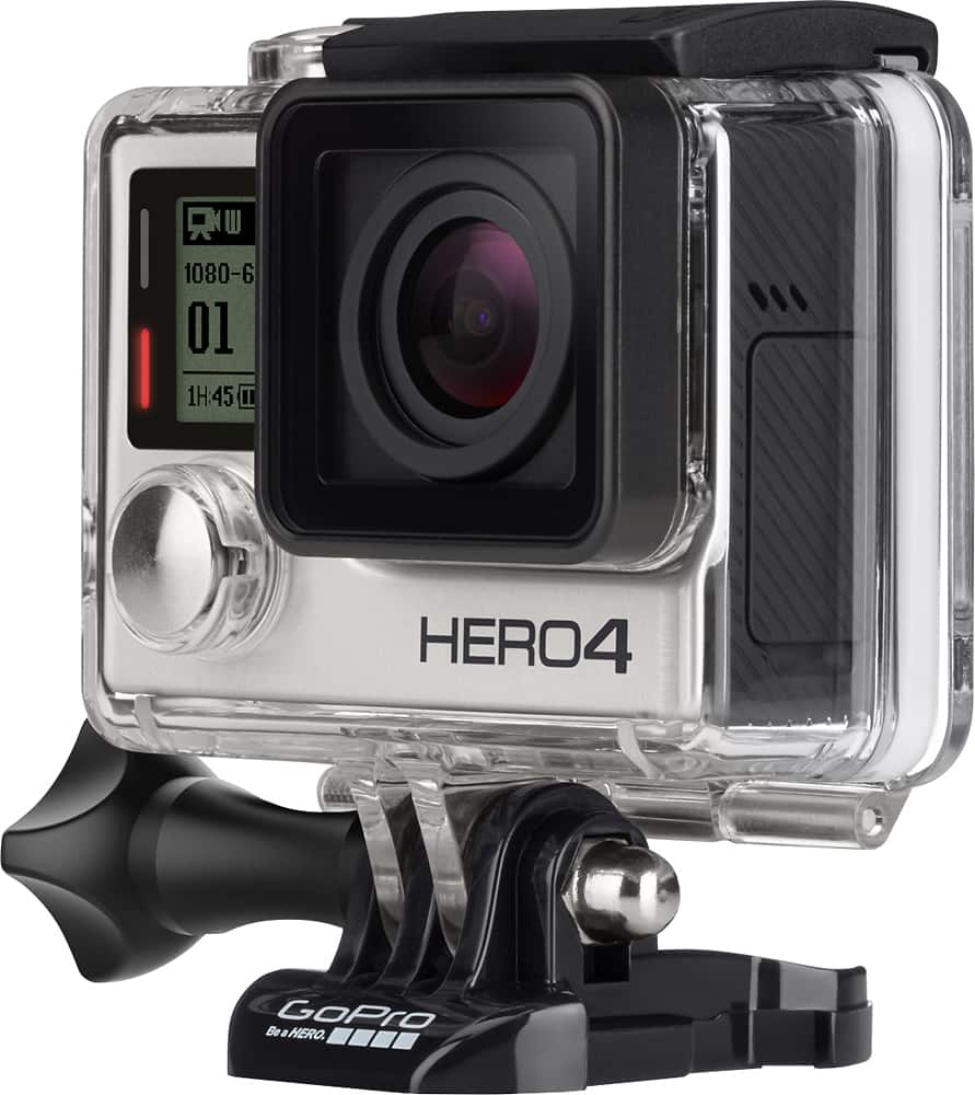 Best Buy: GoPro HERO4 Silver Action Camera Silver GoPro HERO4 Silver