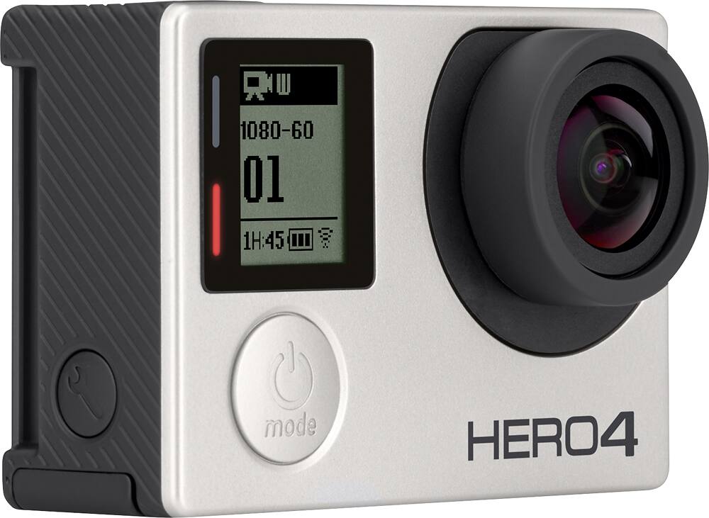 Best Buy: GoPro HERO4 Silver Action Camera Silver GoPro HERO4 Silver