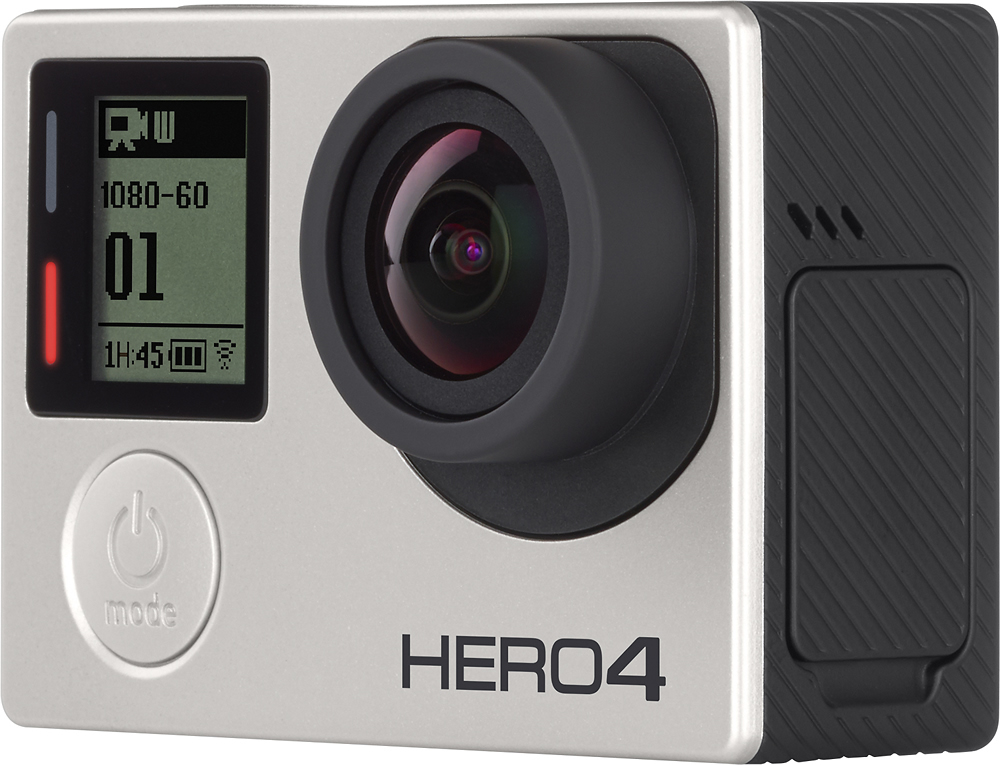 Best Buy: GoPro HERO4 Silver Action Camera Silver GoPro HERO4 Silver