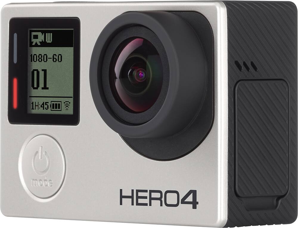 Gopro Hero4 Silver Action Camera Silver Gopro Hero4 Silver Best Buy