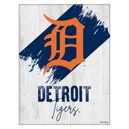 Holland Bar Stool Co. - Detroit Tigers 15" x 20" Team Canvas Wall Art - Multicolor