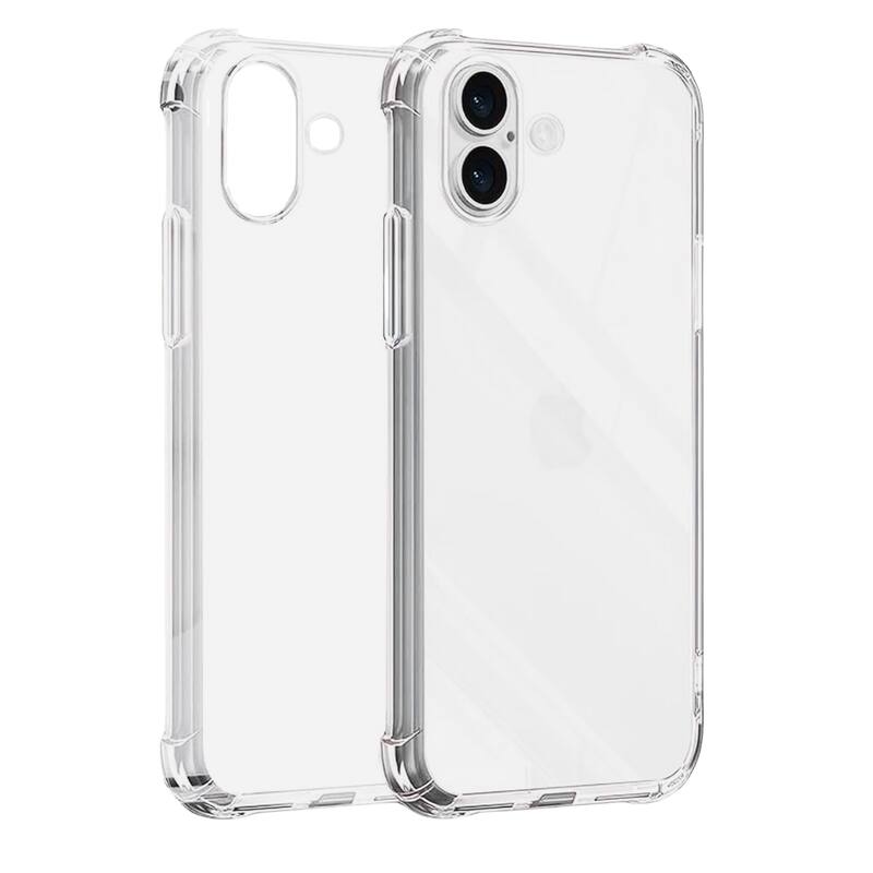 Front. Entronix - Entronix Clear TPU Case for iPhone 17 - Ultimate Protection and Style - Clear.