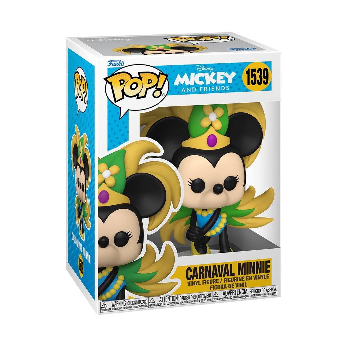 Funko Disney MICKEY 1539 M POP! AND FRIENDS CARNAVAL MINNIE FIGURINE EN VINYLE FIGURE / VINYL DE VINIL FIGURA ASFIXIA

ADVERTENCIA: PELIGRO DE ASFIXIA

ATTENTION: DANGER D'ETOUFFEMENT

WARNING: CHOKING HAZARD

Parts peludiques, ne t'as adeuado S A mons  x nos

Petites pièces, pas de joueurs de moins de 36 mois. (Petites pièces, ne conviennent pas pour les moins de 36 mois.)

NE s_t 1 Smal pars