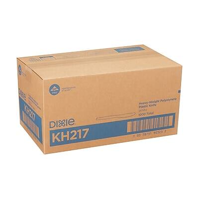 PRO K2277 DI&le KH217  
Heavy-Weight Polystyrene  
Heavy Plastic Knife  
White  
1000 Total  
90323  
2 1 00 78731