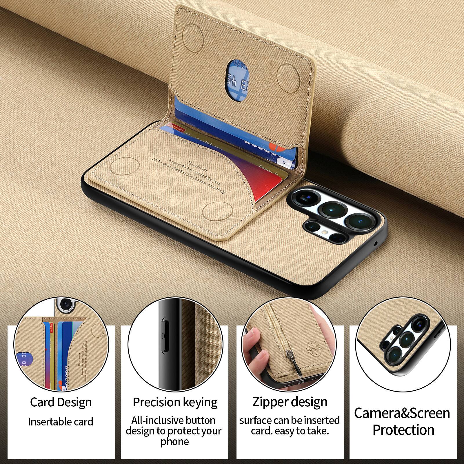 2A E OD 1 E C Aela Mentown nea D

Card Design
Insertable card

Precision keying
All-inclusive button design to protect your phone

Zipper design
surface can be inserted card. easy to take.

Camera&Screen
Protection