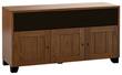 Salamander Designs - Chameleon Geneva 339 A/V Cabinet for Flat-Panel TVs Up to 65" - Walnut - Larger Front