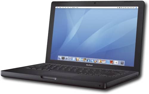 Angle Standard. Apple® - MacBook™ with 13.3" Display - Black.