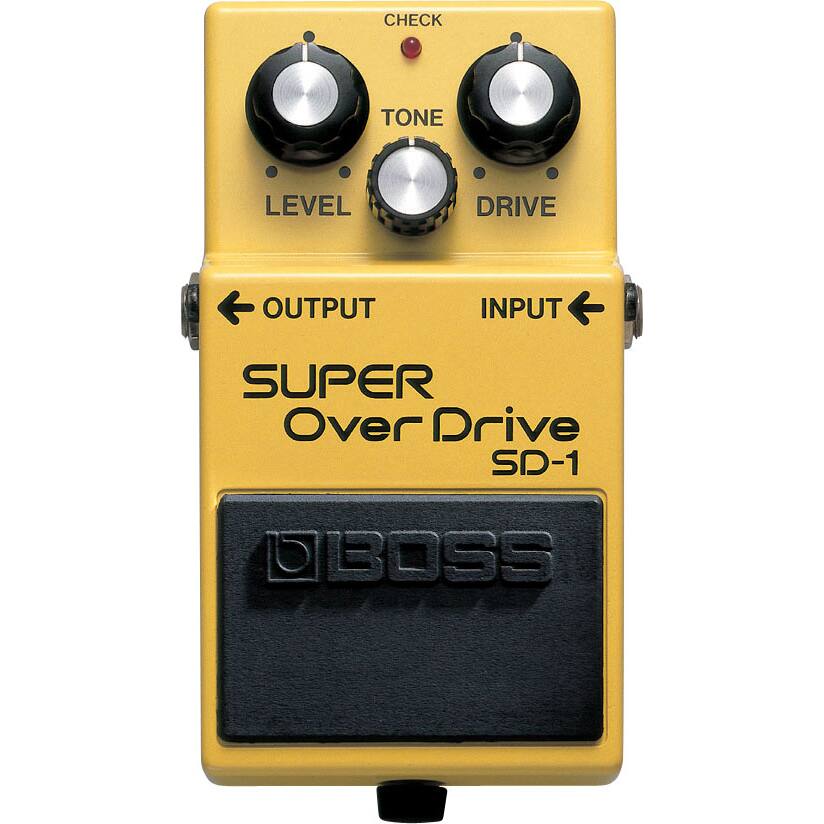 Alt View 20. BOSS Audio - Overdrive Pedal - Yellow.