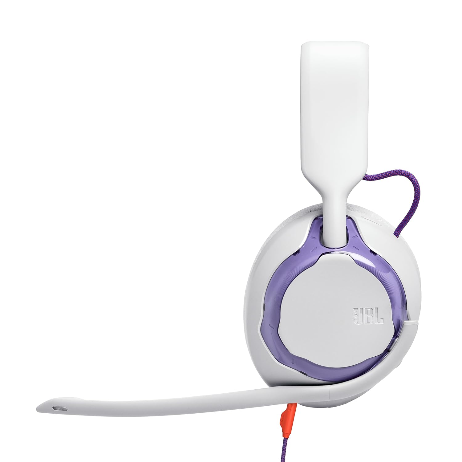 Back. JBL - JBL Quantum 250 Wired Gaming Headset - White.