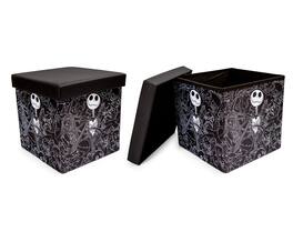 Disney - The Nightmare Before Christmas Jack Skellington Storage Bins | Set of 2 - Black