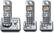 Front Standard. Panasonic - DECT 6.0 Expandable Cordless Phone System with Digital Answering System.