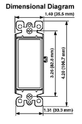Dimensional Diagram

1.40 (35.5 mm)

3.26 (82.8 mm)

4.20 (106.7 mm)

1.31 (33.3 mm)