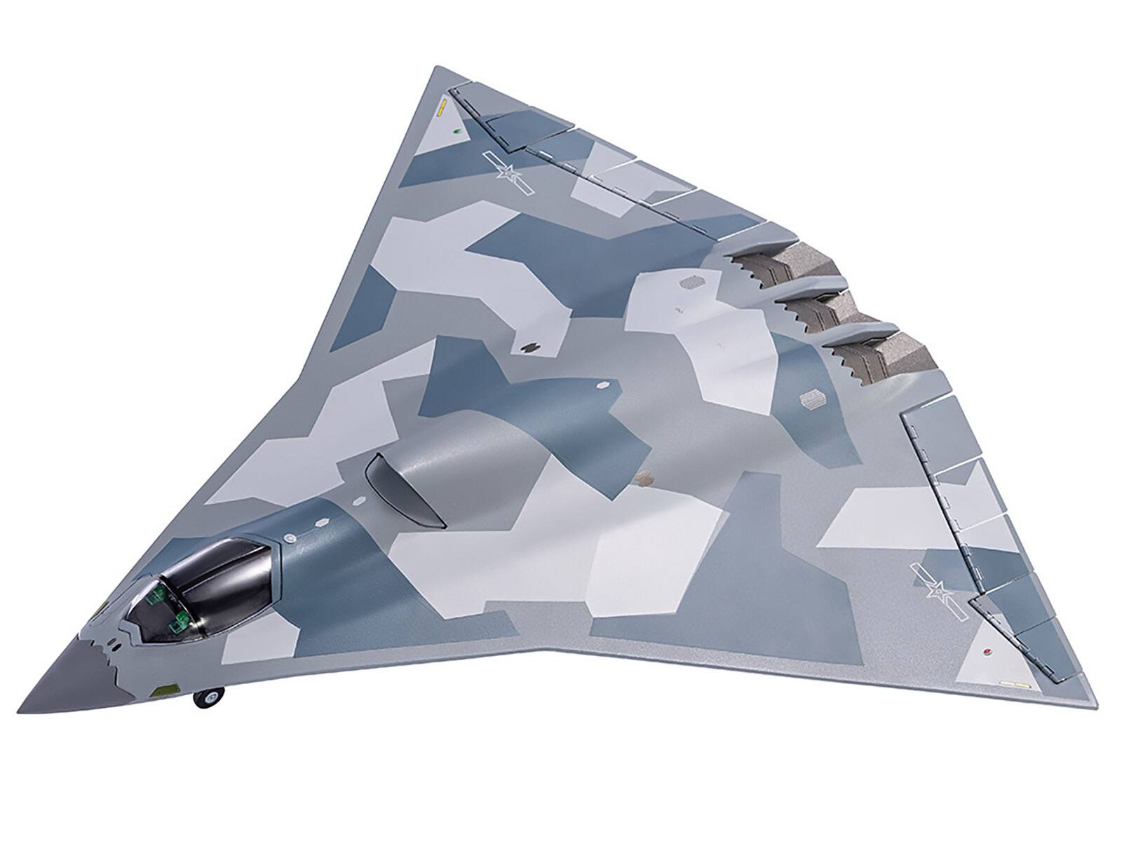 Alt View 4. Air Force 1 - CAC J-36 Stealth Fighter Aircraft "Chinese Military" People’s Liberation Army Air Force 1/100 Model by Air Force 1.