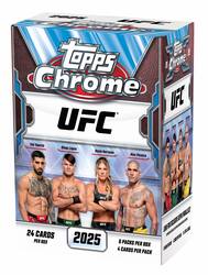 2025 Topps Chrome UFC Blaster Box - Front_Zoom