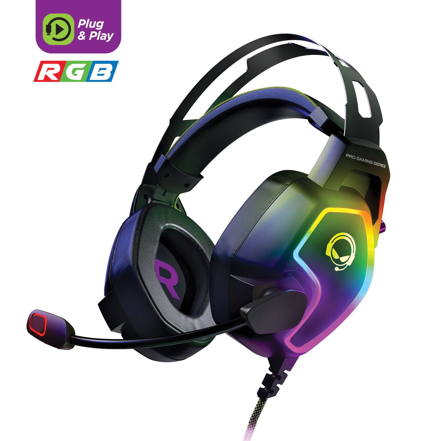 HyperGear 15596 Soundrecon Rgb Led Professional Gaming