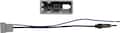Metra - Antenna Adapter for Select 1999-2023 Chevrolet Nissan Subaru Acura Infiniti - Black