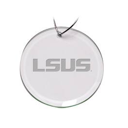Jardine - LSU Shreveport Pilots 3'' Round Glass Ornament - Multicolor