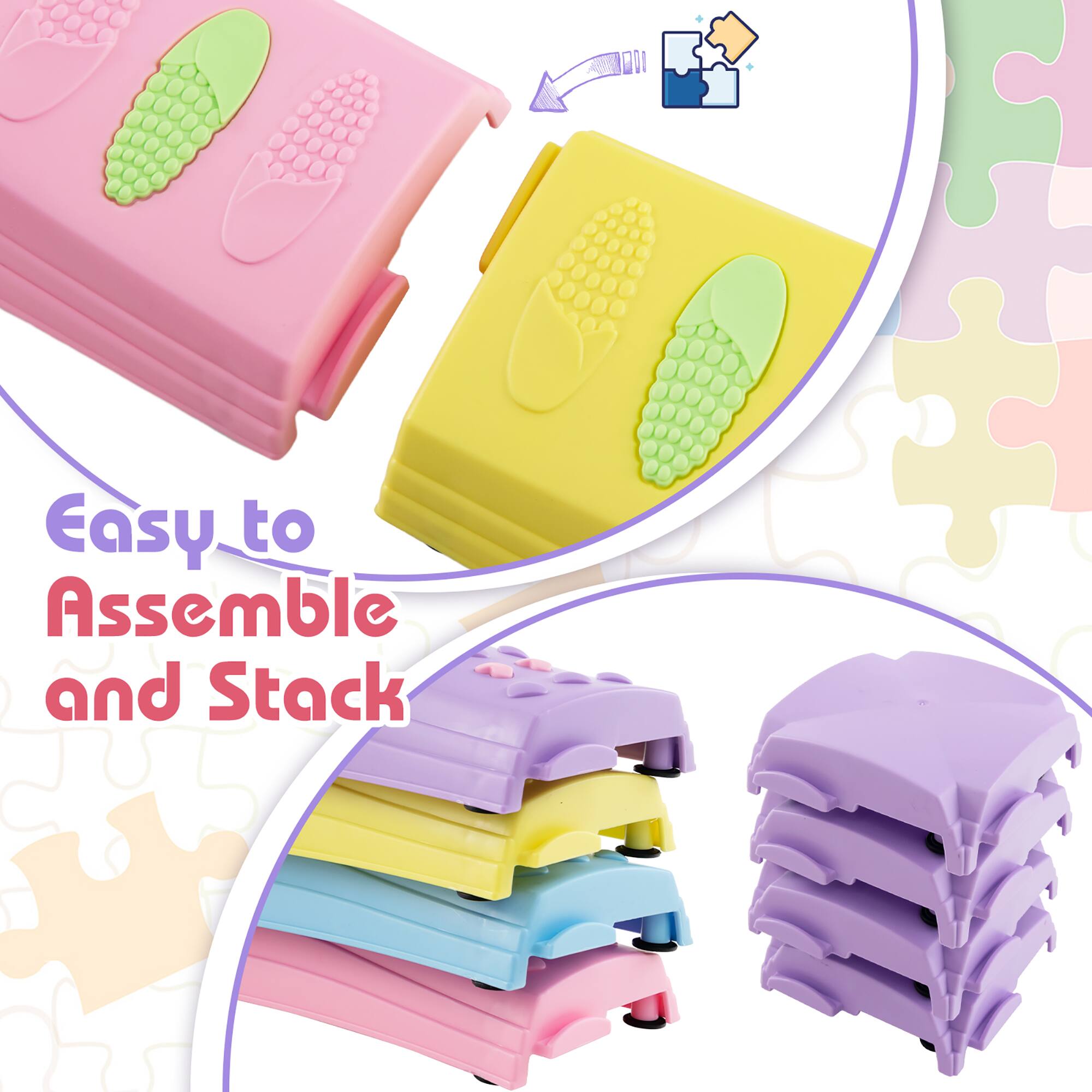 Easy to Assemble and Stack