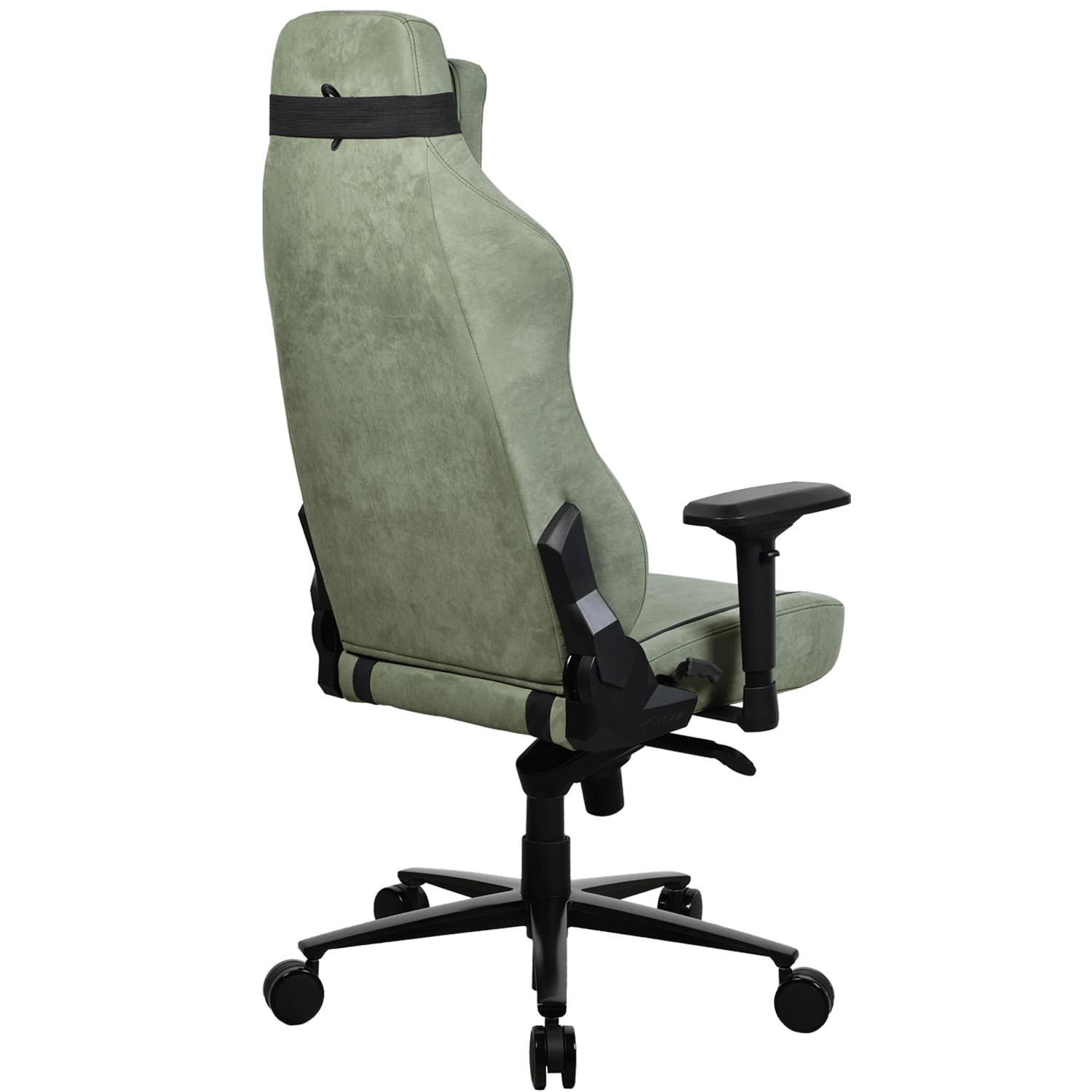 Alt View 14. Arozzi - Vernazza Series Top-Tier Premium Supersoft Upholstery Fabric Gaming Chair - Forest.
