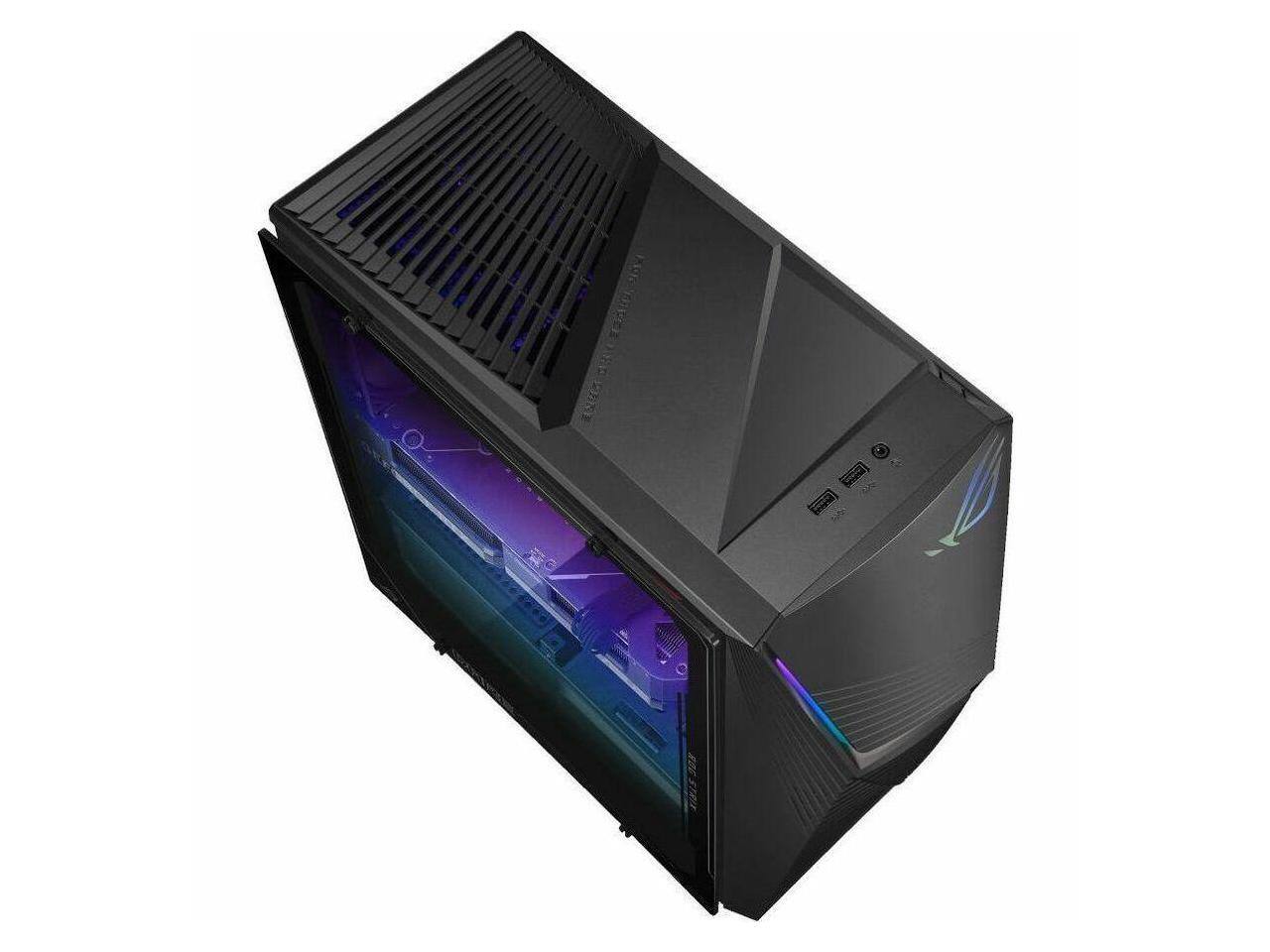 Alt View 4. ASUS - ASUS ROG Strix i7-14700F 32GB DDR5 1TB SSD RTX 4060 Gaming Desktop - G13CHR.