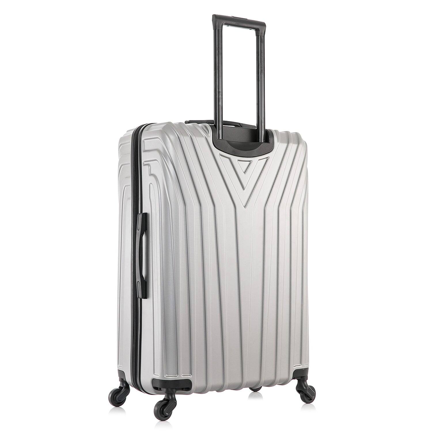 Alt View 1. InUSA - Vasty Lightweight Hardside Spinner Luggage 28" - GREY.