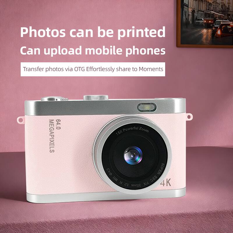Photos can be printed  
Can upload mobile phones  
Transfer photos via OTG Effortlessly share to Moments  

64.0 MEGAPIXELS  
16X Powerful Zoom  
4K  
35mm  
SUPER WR CEE R FX