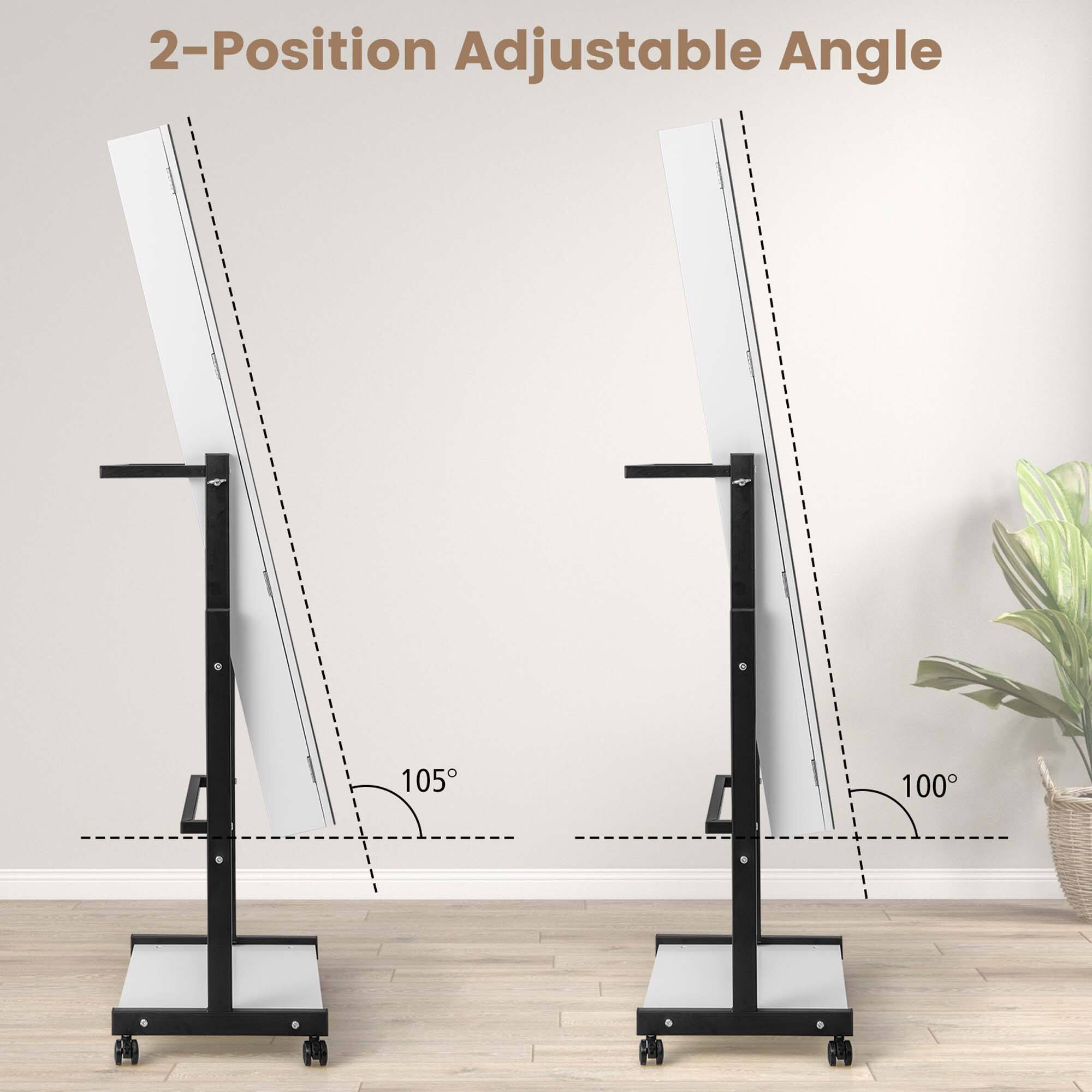 2-Position Adjustable Angle

105°

100°