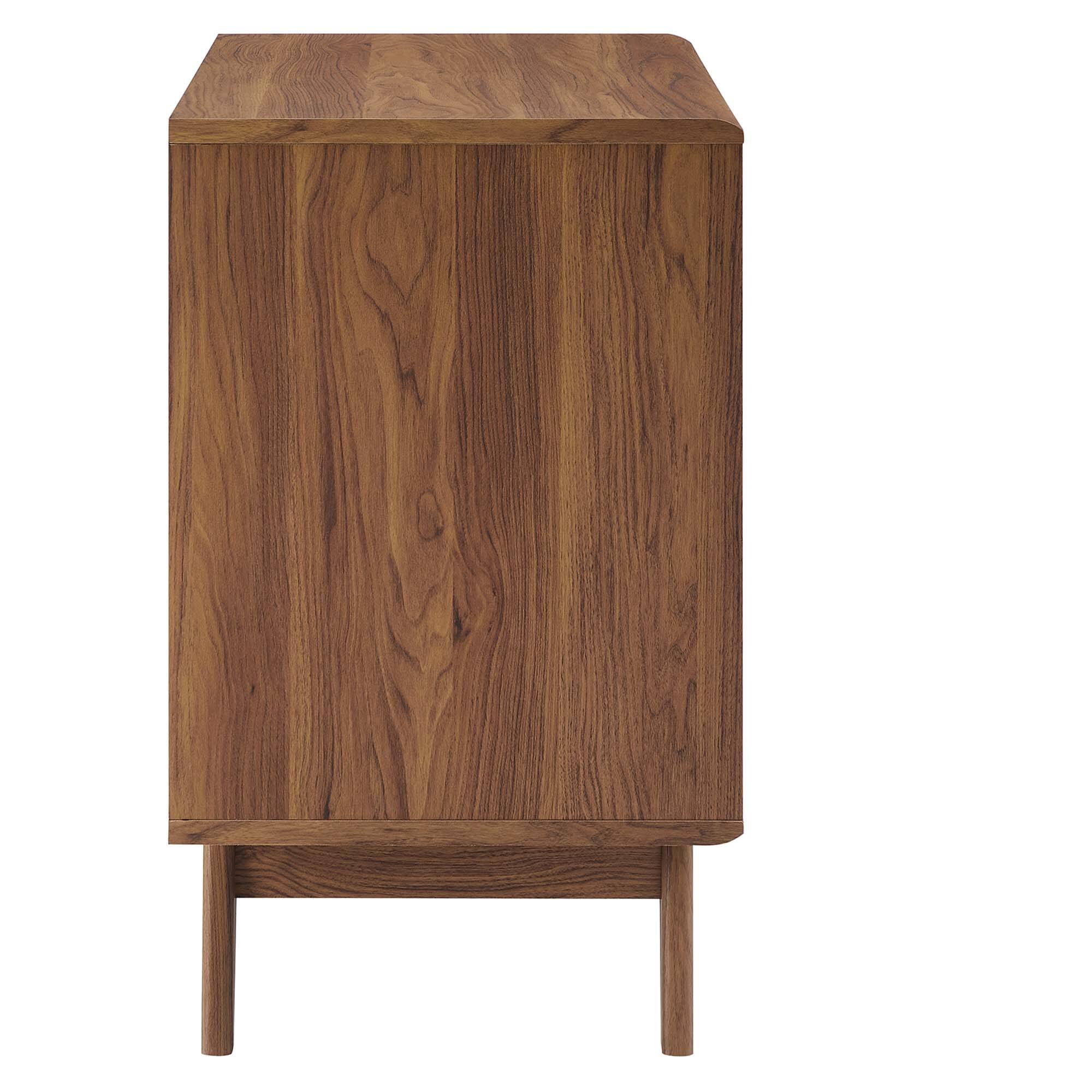 Alt View 8. Modway - Render Cat Cabinet by Modway - Walnut.