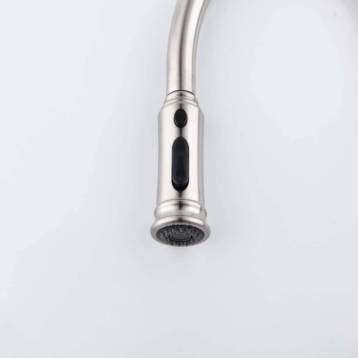 Alt View 2. Ropilly - Ropilly Pull Down Kitchen Faucet, Brushed Nickel Single Handle High Arc Faucet with Pull Down Sprayer - Brushed Nickel.