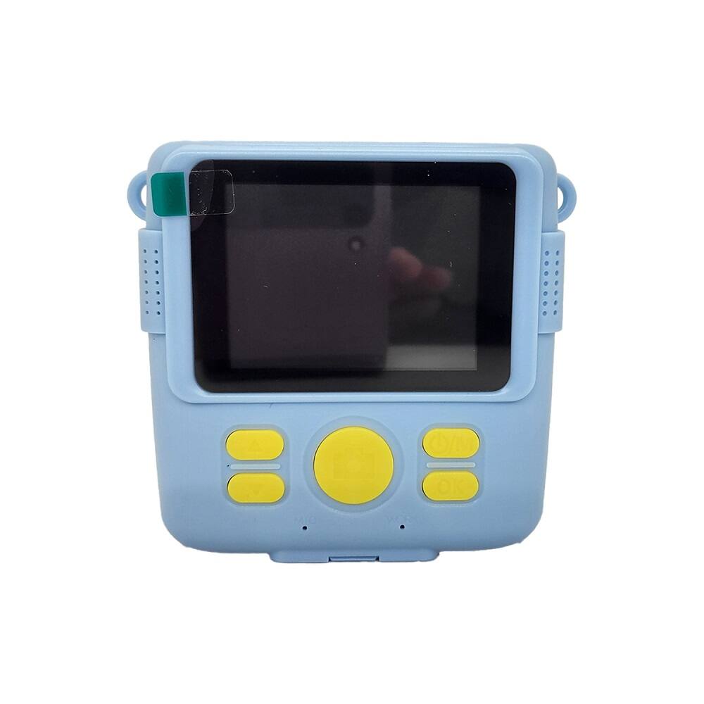Left. Generac - Ulitmaxx Kids Instant Digital Camera (Blue) w/ 64GB Micro SD and 3 Rolls Paper.
