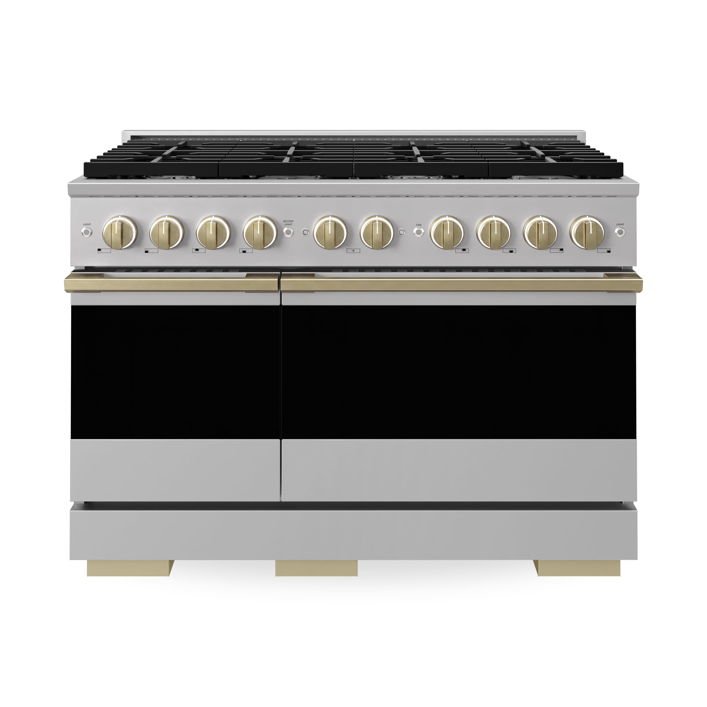 ZLINE - Autograph 48 in. 6.7 cu. ft. Marino Freestanding Gas Range with 8 Burners and Convection Oven with Bronze Accents - Stainless Steel price history on PriceWatchPro