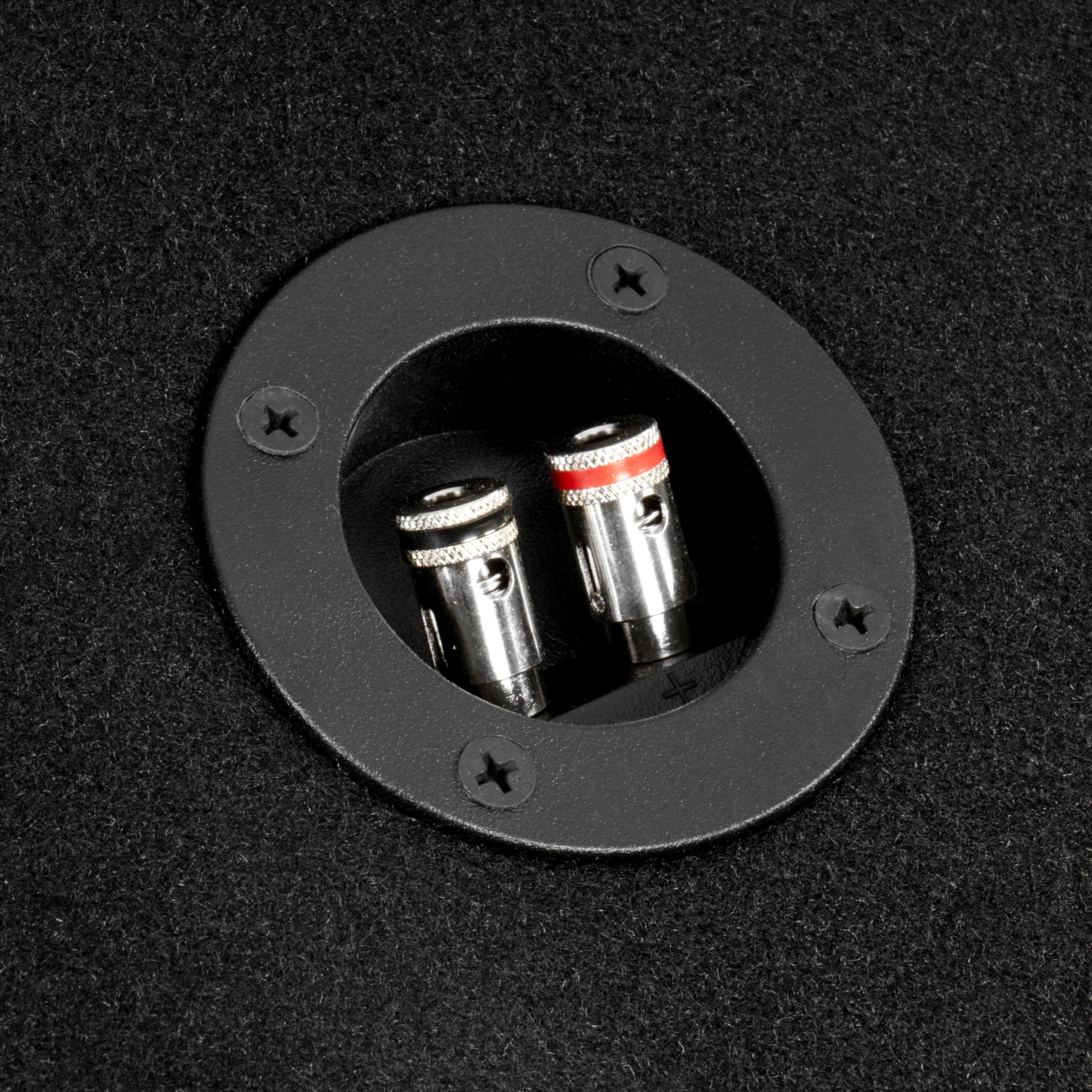 Alt View 3. NVX - NE151S Single 15" Sealed 3/4" MDF Subwoofer Enclosure.