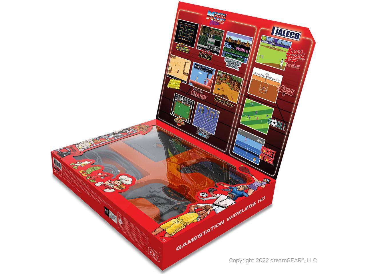 DCENA X JALECO M K BergTi aes 20 DUDES roaded CAVEPA DINMAS S Sg Pann KAPATE HOOPS CHAMP t BREAKTHRU DALL E RACKET ATTACK HD WIRELESS GAMESTATION Copyright 2022 dreamGEAR. LLC