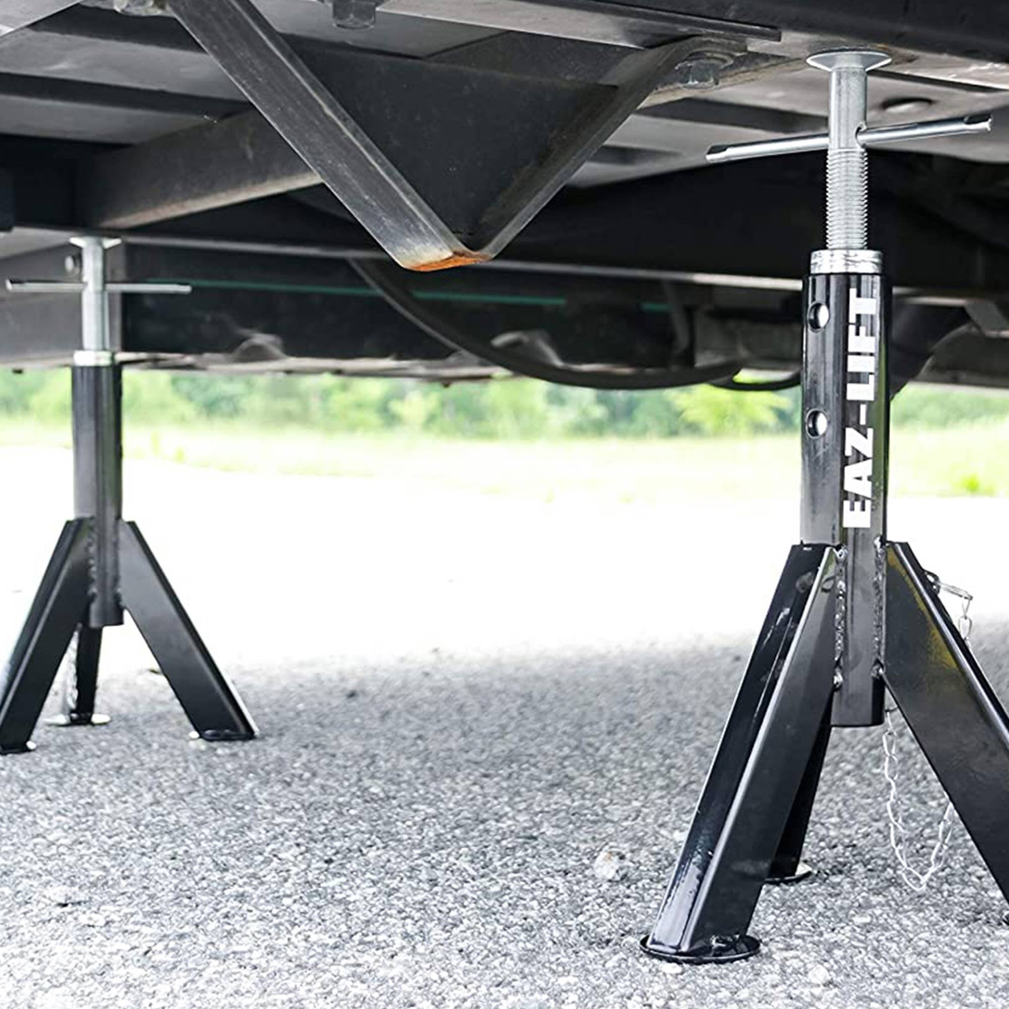 Alt View 10. Camco - EAZ LIFT Adjustable Telescopic RV Jack, 16" to 30", 6,000 lb Capacity (2 Pack).
