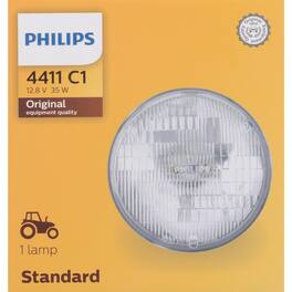Philips - Standard Halogen Low Beam Automotive Bulb 4411C1