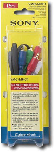 Best Buy: Sony Audio/Video Cable Black VMC-MHC1