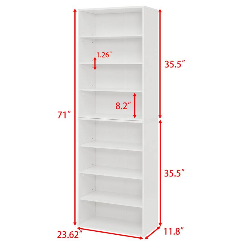 1.26"  
35.5"  
71"  
8.2"  
35.5"  
23.62"  
11.8"