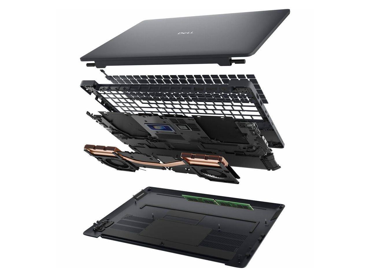 Alt View 7. Dell - Dell Pro Max MC16250 16" Copilot+ PC - Intel Ultra 7 255H - 32GB - 1TB SSD - Win 11 Pro - Intel Arc Pro 140T - Wi-Fi 7 - Black.