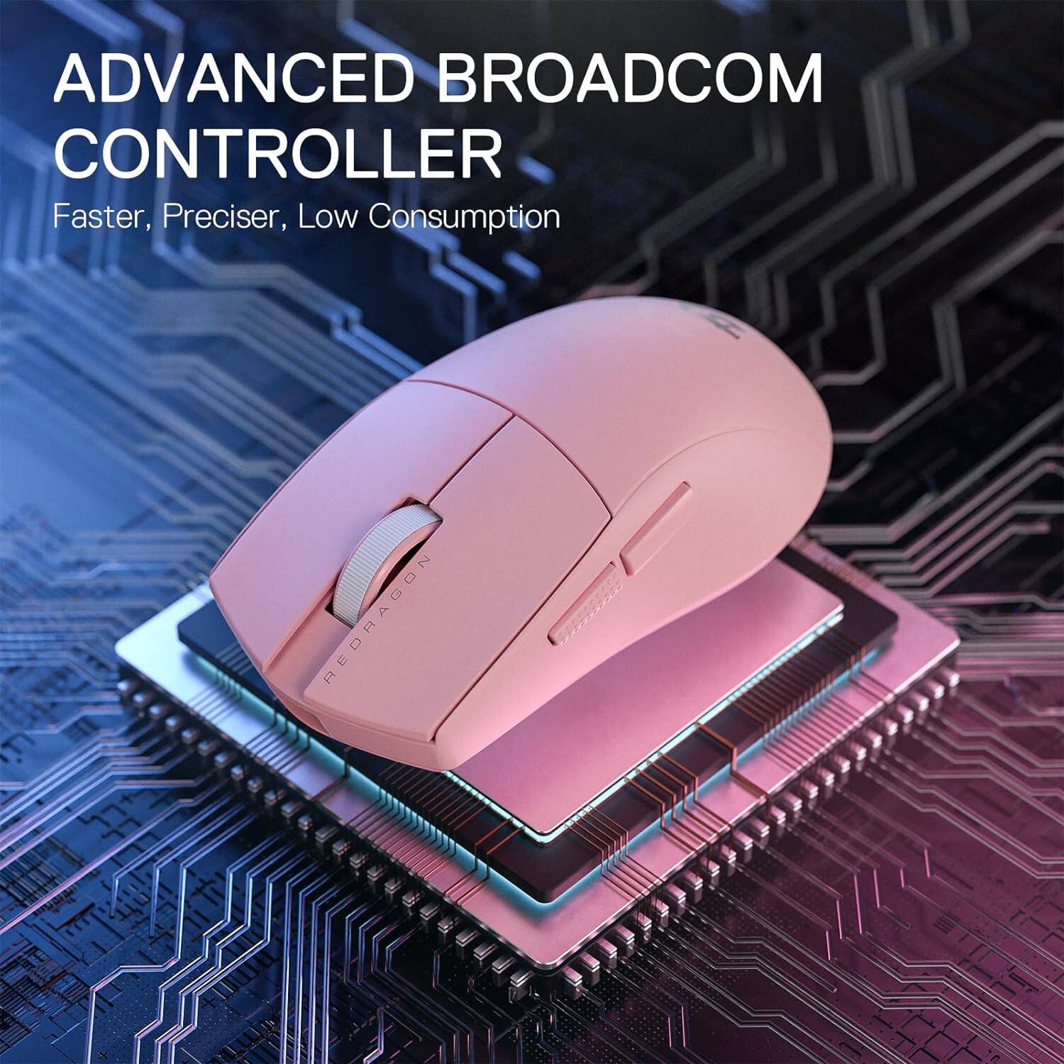 ADVANCED BROADCOM CONTROLLER  
Faster, Preciser, Low Consumption  
REDRAGON