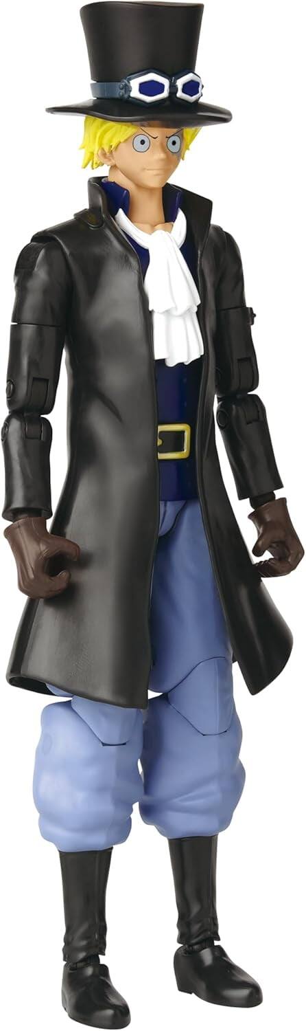 Back. Bandai - Bandai - One Piece - Anime Heroes - Sabo Action Figure   - COLLECTIBLES - Multicolor.