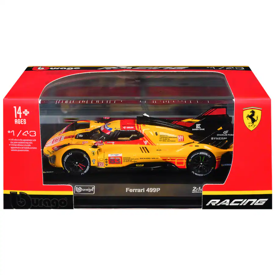 Car Racing Timezone Card Ferrari 499P #83