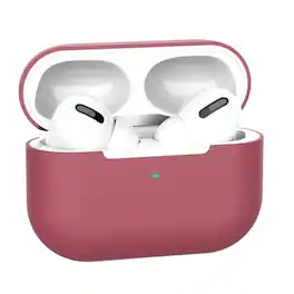 Home Collection - Premium Silicone Case Cover for Apple AirPods Pro - Burgundy