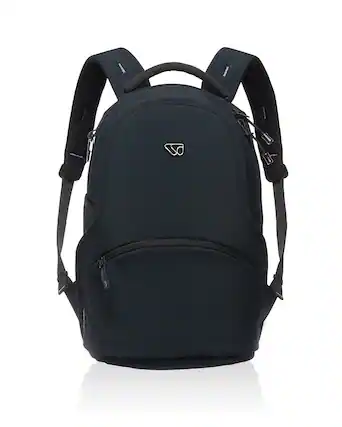 Front. WAYB - WAYB Mini Kids Backpack - Black.