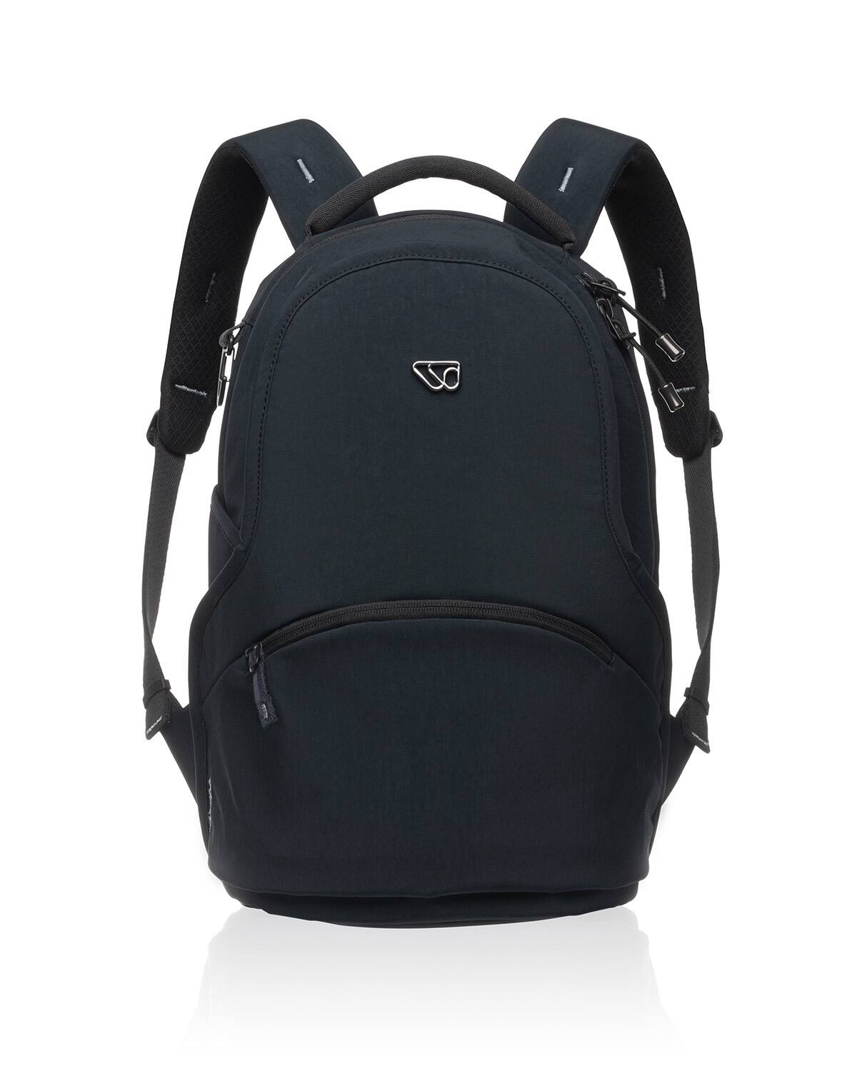 Front. WAYB - WAYB  Mini Kids Backpack - Black.